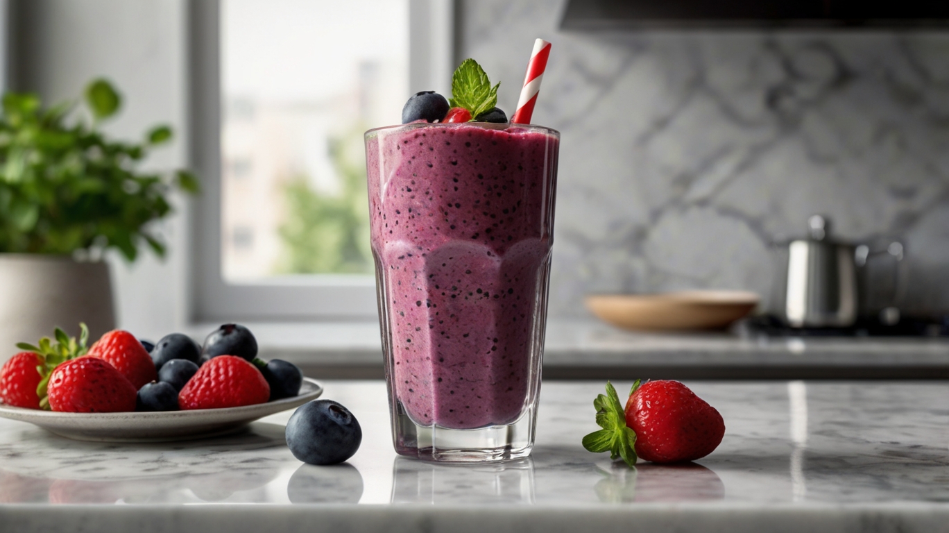 Batido energético de chía